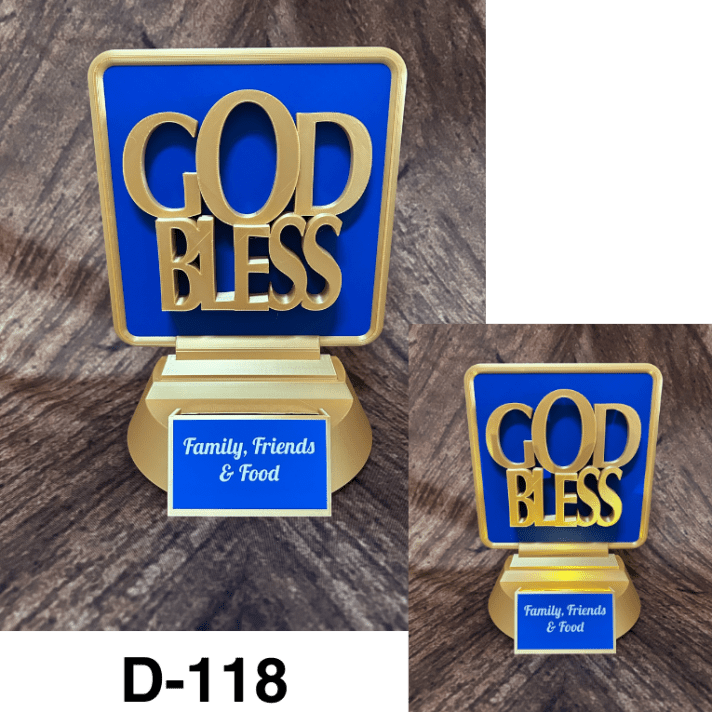 God Bless (Gold)